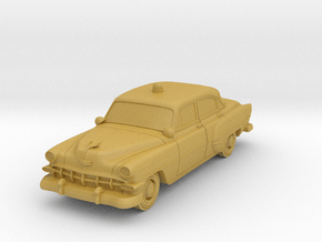 1954 Chevy Police Car in Tan Fine Detail Plastic
