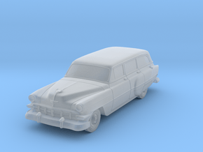 1954 Chevy Wagon Bel-air in Clear Ultra Fine Detail Plastic