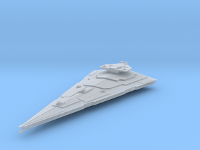 Vindicator class heavy cruiser 8.8" in Clear Ultra Fine Detail Plastic