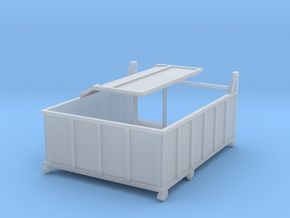 Abrollcontainer DDR in Clear Ultra Fine Detail Plastic