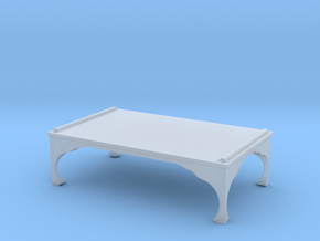 low table in Clear Ultra Fine Detail Plastic