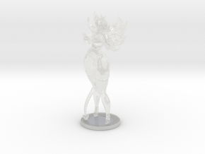 Demon Fuary 50mm in Clear Ultra Fine Detail Plastic