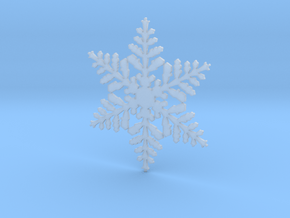 snowflake in Tan Fine Detail Plastic