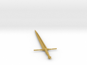 The Witcher Steel Sword Pendant in Tan Fine Detail Plastic