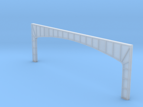 Arched Main Girder - 72' long, level (N-scale) in Clear Ultra Fine Detail Plastic
