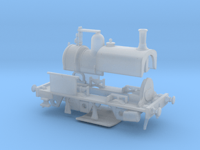 LBSCR Early Craven Tank #27 (0-4-2T) in Clear Ultra Fine Detail Plastic