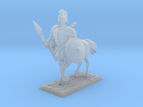 Centaur Warrior in Clear Ultra Fine Detail Plastic