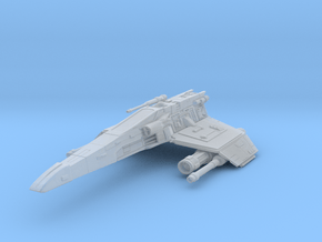 E-Wing 3" long in Clear Ultra Fine Detail Plastic