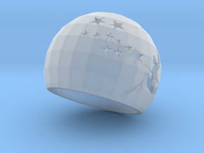 Fairy lantern globe  in Clear Ultra Fine Detail Plastic