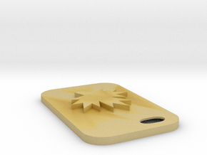 Maple Phonecase in Tan Fine Detail Plastic