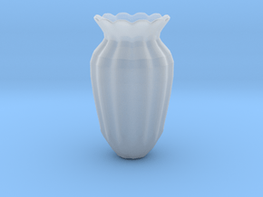 Fancy Vase in Clear Ultra Fine Detail Plastic
