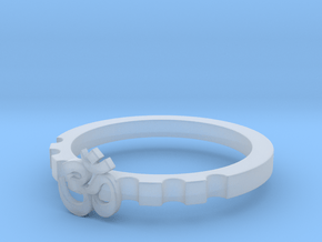 OM Modern Ring Designs Size10 in Clear Ultra Fine Detail Plastic