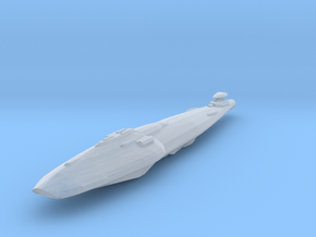 Dauntless-class heavy cruiser in Clear Ultra Fine Detail Plastic