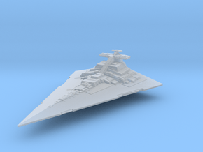 Praetor-class Star Battlecruiser in Clear Ultra Fine Detail Plastic