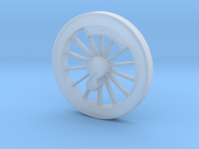 Fire Queen Driving wheel pattern in Clear Ultra Fine Detail Plastic