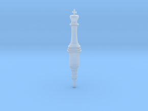 Resident Evil 2 Remake King Plug chess in Clear Ultra Fine Detail Plastic