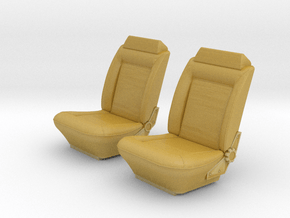 1/25 Holden HQ Monaro Bucket Seats in Tan Fine Detail Plastic
