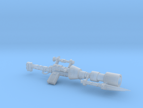 Valance ntw337 blaster now for 3 3/4 figures! in Clear Ultra Fine Detail Plastic