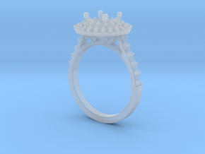 Vintage luxury engagement ring in Tan Fine Detail Plastic