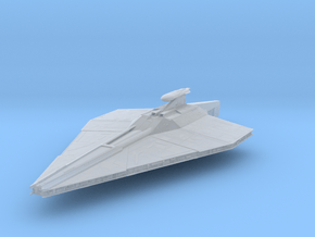 Republic Assault Ship 5.4" in Clear Ultra Fine Detail Plastic