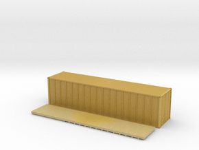 N Scale 35' Container Ext Post (DI) in Tan Fine Detail Plastic