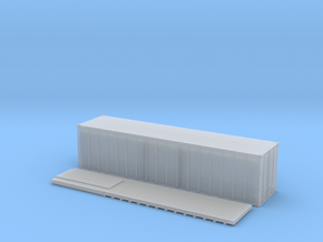 N Scale 35' Container Ext. Post (NSK) in Clear Ultra Fine Detail Plastic