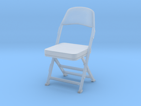 Folding Chair (Sandler) in Clear Ultra Fine Detail Plastic