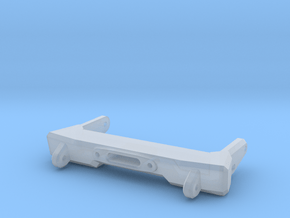 V1W: Front Comp Bumper 78mm in Clear Ultra Fine Detail Plastic