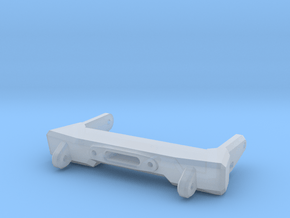 V1W: Front Comp Bumper 70mm in Clear Ultra Fine Detail Plastic