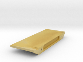 V1W: E-Plate or Battery Holder Right in Tan Fine Detail Plastic