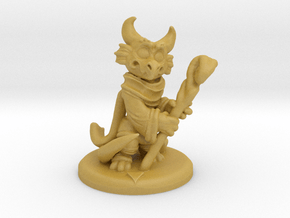 Kobold Party 01: Healer (with base) in Tan Fine Detail Plastic