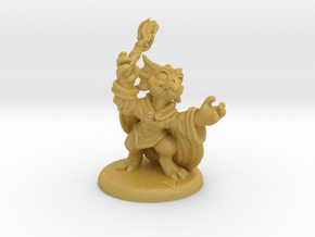 Kobold Party 01: Sorcerer (with base) in Tan Fine Detail Plastic
