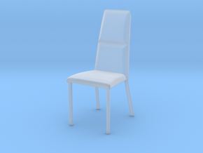 Modern Miniature 1:24 Chair in Tan Fine Detail Plastic
