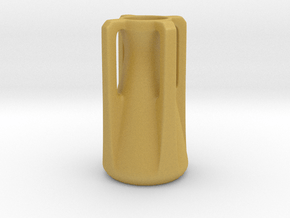 Modern Miniature 1:24 Vase  in Tan Fine Detail Plastic