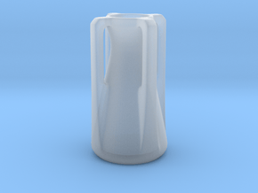 Modern Miniature 1:24 Vase  in Clear Ultra Fine Detail Plastic