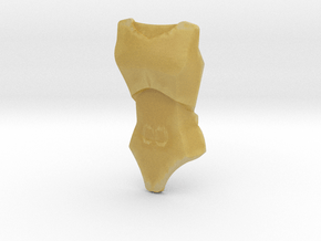 Large Figure Female Torso 26481 | CCBS in Tan Fine Detail Plastic