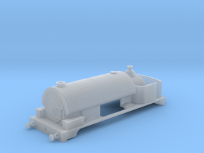 low profile industrial loco in Clear Ultra Fine Detail Plastic