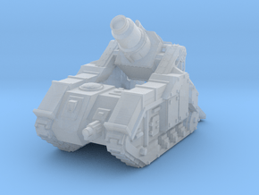  Siege Mortar - Tracked in Clear Ultra Fine Detail Plastic