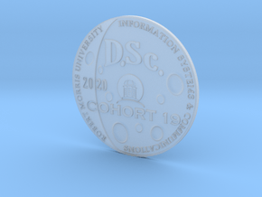 Cohort 19 Medallion RMU DSc in Clear Ultra Fine Detail Plastic