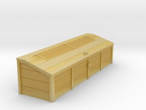 S Scale Tool Chest in Tan Fine Detail Plastic
