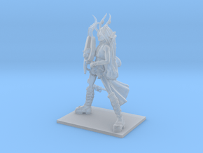 Fantasy Figures 23 - Bard in Clear Ultra Fine Detail Plastic