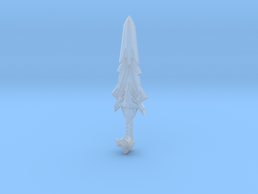Megatron sword in Clear Ultra Fine Detail Plastic