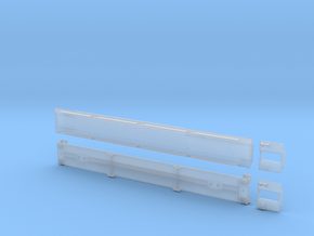 10-2 Pullman (Plan 3584) - Core Kit - Mech A/C in Clear Ultra Fine Detail Plastic