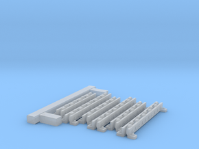 Transfer Beams 1/48 for PR in Clear Ultra Fine Detail Plastic