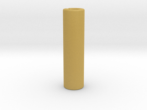  Cylindrical Handle Cover without Logo in Tan Fine Detail Plastic