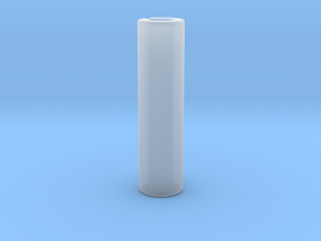  Cylindrical Handle Cover without Logo in Clear Ultra Fine Detail Plastic
