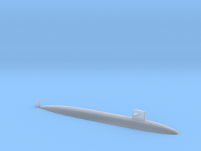  USS Permit 1:1250 in Clear Ultra Fine Detail Plastic