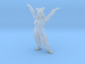 Wolf Shaye Raised Hands in Clear Ultra Fine Detail Plastic