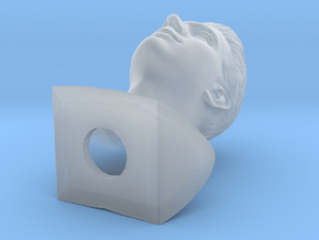 Ross Geller bust in Clear Ultra Fine Detail Plastic
