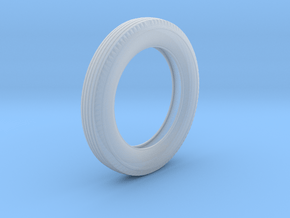 Ford Model A tire (475-19) in Clear Ultra Fine Detail Plastic
